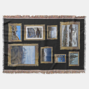 Photo Gallery Showcase Woven Blanket