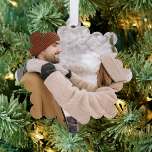 Photo Gift Custom Personalised Tree Decoration Card