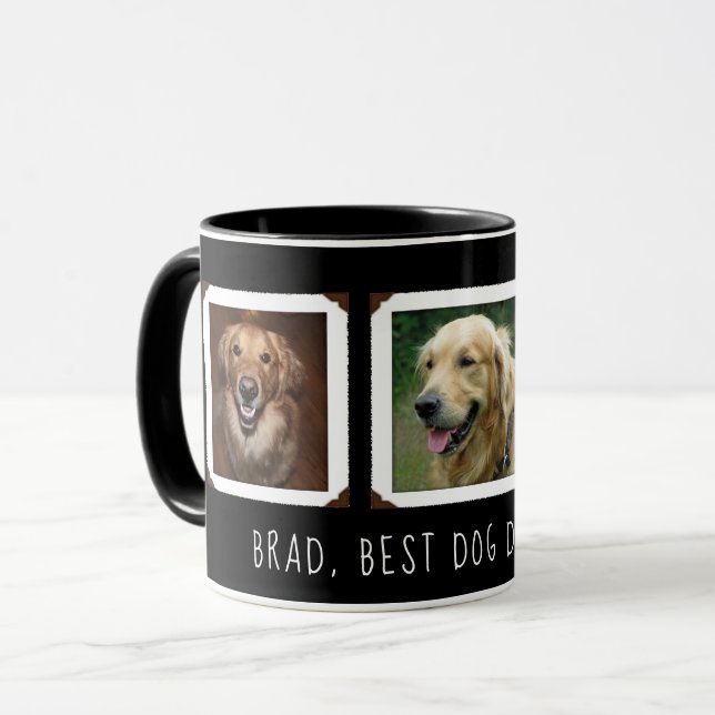 Photo Gift For Dog / Cat Mum / Dad Personalised Mug (Front Left)