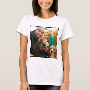 Photo Gift Modern Personalised Family Photo T-Shirt