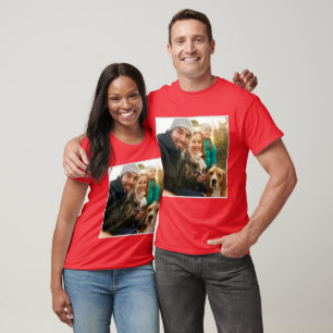 Photo Gift Modern Personalised Family Photo T-Shirt