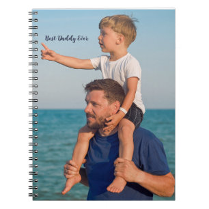 Photo Gifts for Dad Sticker Notebook