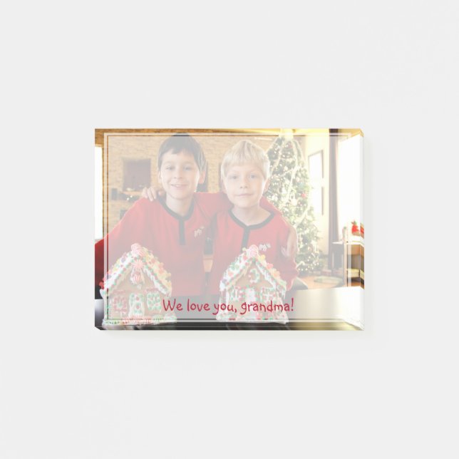 Photo Gifts For Grandma Post-it® Notes (Front)