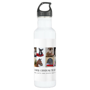 PHOTO GIFTS TEMPLATES FAMILY FRIENDS PETS CUSTOM   710 ML WATER BOTTLE