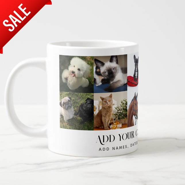 PHOTO GIFTS TEMPLATES FAMILY FRIENDS PETS CUSTOM   LARGE COFFEE MUG (Creator Uploaded)