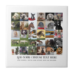 PHOTO GIFTS TEMPLATES FAMILY FRIENDS PETS CUSTOM   TILE