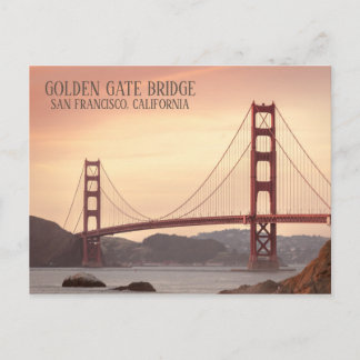 Photo Golden Gate Bridge San Francisco, California Postcard