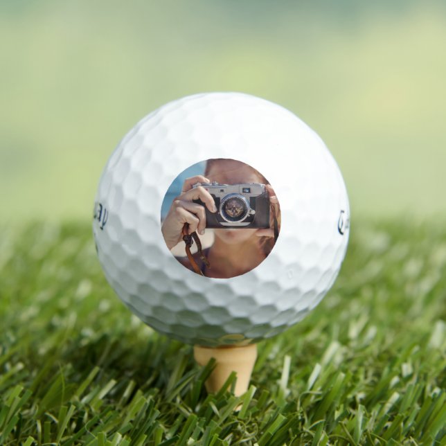 Photo Golf Balls - Custom Callaway Supersoft (Insitu Tee)