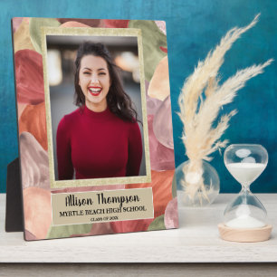 Photo Graduation Abstract Nature Tabletop Plaque