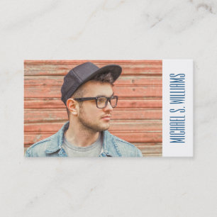 Photo Graduation Abstract Watercolor Texture Calling Card