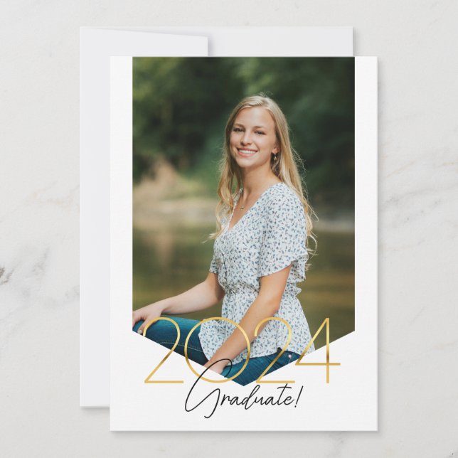 Photo Graduation Announcement (Front)