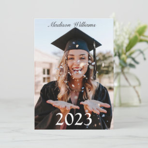 Photo Graduation Announcement