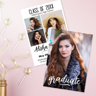 Photo Graduation Announcement / Invitation