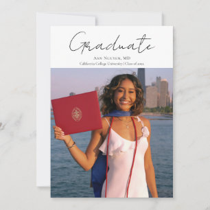 Photo Graduation Announcement & Party Invitation