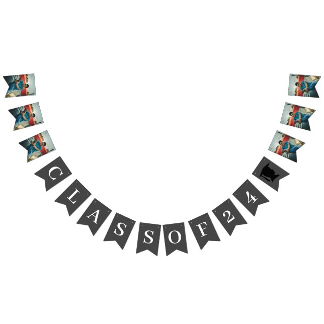 Photo Graduation Bunting Flags (All)
