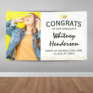 Photo Graduation Congratulations Banner