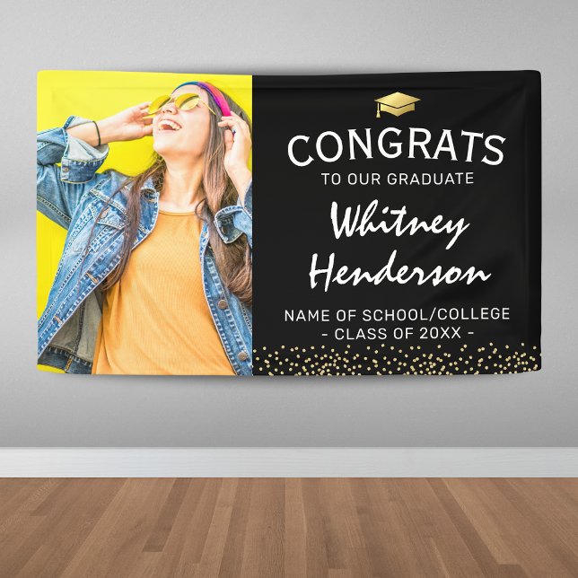 Photo Graduation Congratulations Banner (Creator Uploaded)