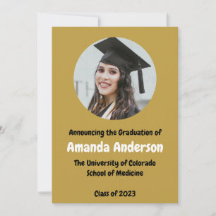 Photo graduation Grad 2023 Announcement
