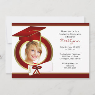 Photo Graduation Invitation