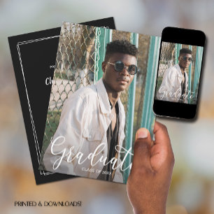 Photo Graduation Party Invitation