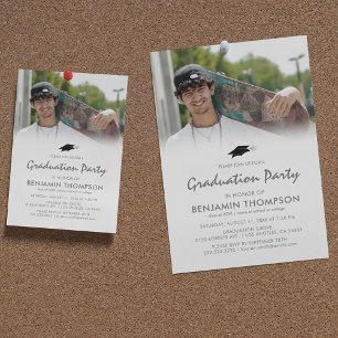 Photo Graduation Party Invitation