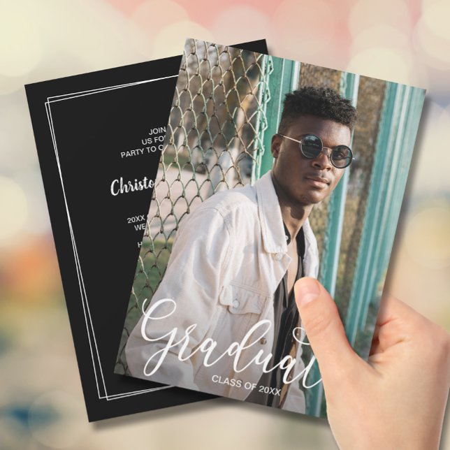 Photo Graduation Party Invitations (Creator Uploaded)