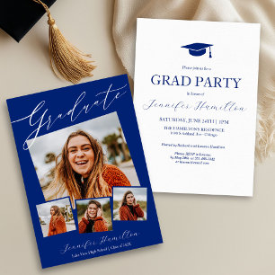 Photo Graduation Party Invite Announcement