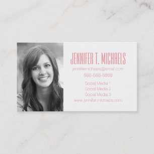 Photo Graduation   Pink & Purple Ethnic Feathers Calling Card