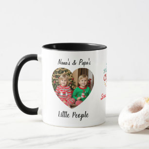 Photo Grandkids Christmas Personalize Mug
