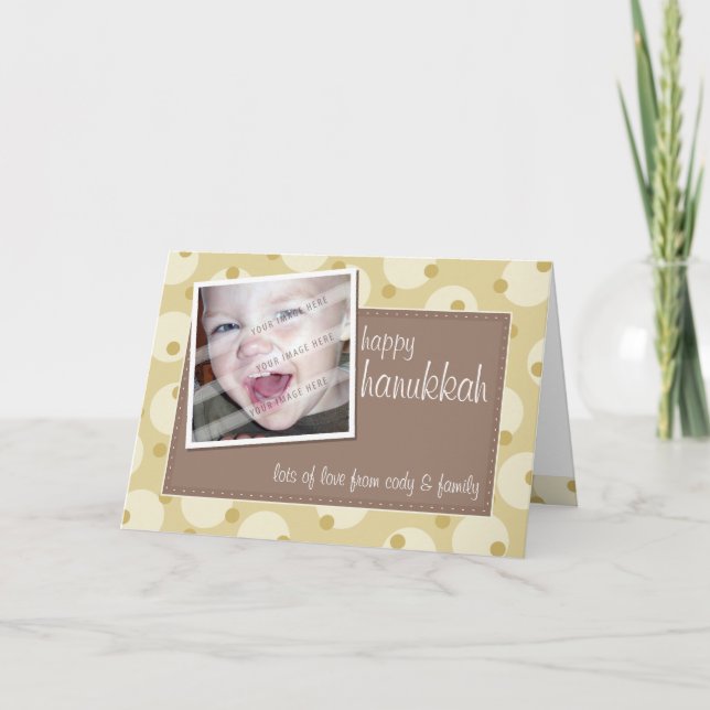 PHOTO GREETING CARD :: cheeky spotted 10 (Front)