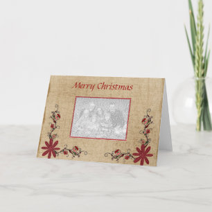 Photo Greeting Card - Merry Christmas