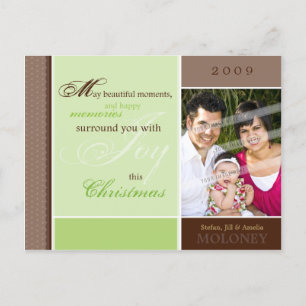 PHOTO GREETING POSTCARD :: inspirational joy 3