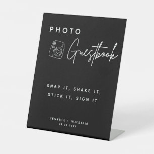 Photo Guestbook Snap It Shake it Stick It Sign it 