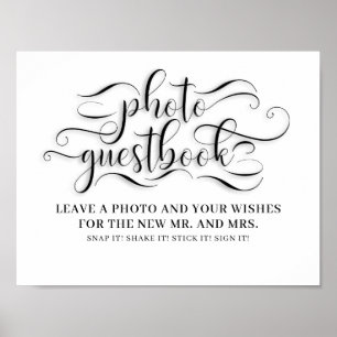Photo Guestbook Wedding Sign