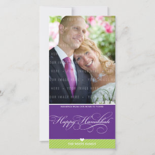 PHOTO HANUKKAH CARD :: lovely type 2