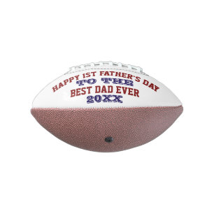 Photo Happy 1ST Father's Day To The Best Dad Ever American Football