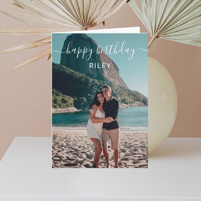 Photo Happy Birthday Card (Creator Uploaded)