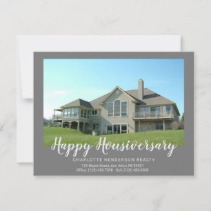 Photo Happy Housiversary Buyer Anniversary Card