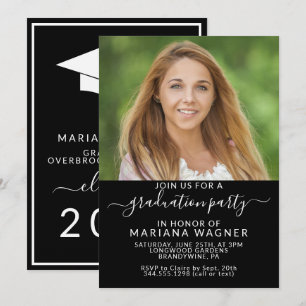 Photo High School Graduation Party Invitation