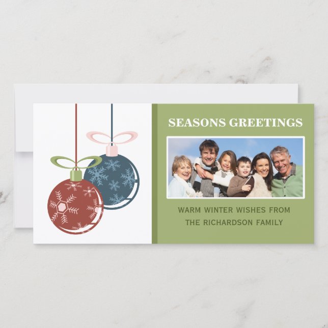 Photo Holiday Cards (Front)