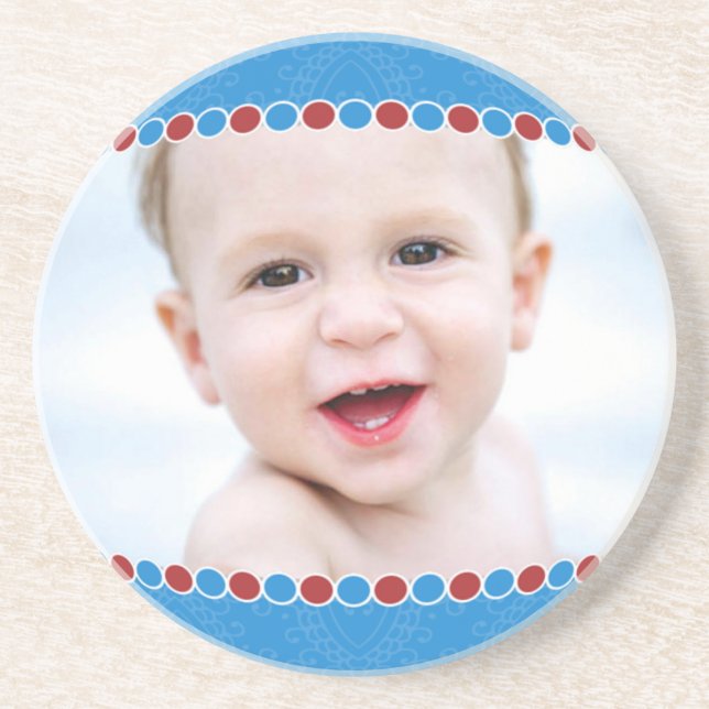 Photo Holiday Coaster (Front)