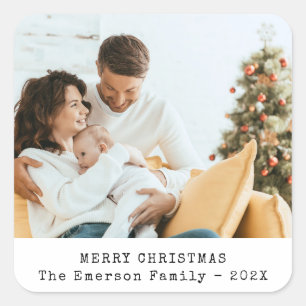 Photo Holiday Sticker