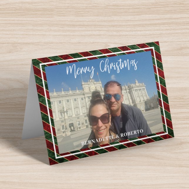 Photo Horizontal Christmas Flat  Holiday Card (Creator Uploaded)