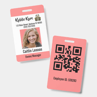 Photo ID Badge