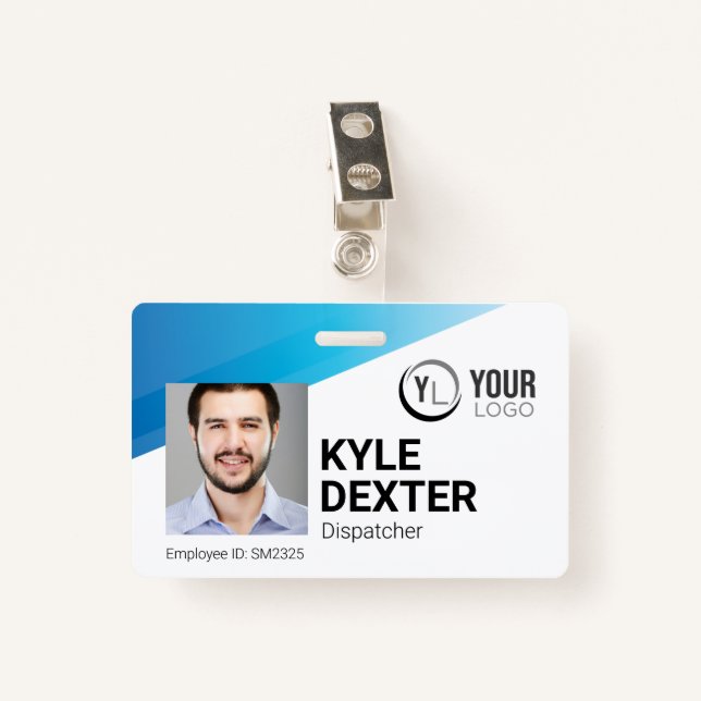 Photo ID Badge (Front with Clip)