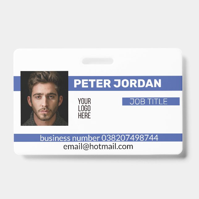 Photo ID badge (Front)