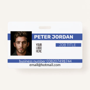 Photo ID badge