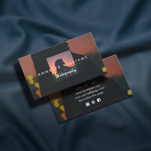 Photo in photo artistic photography  business card