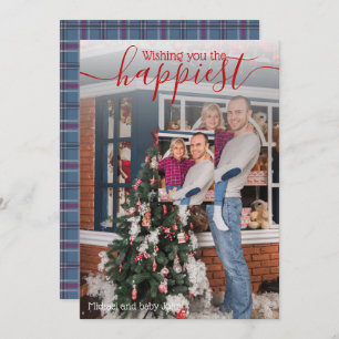 PHOTO IN PHOTO - Awesome Cell Photo Holiday Wishes Invitation