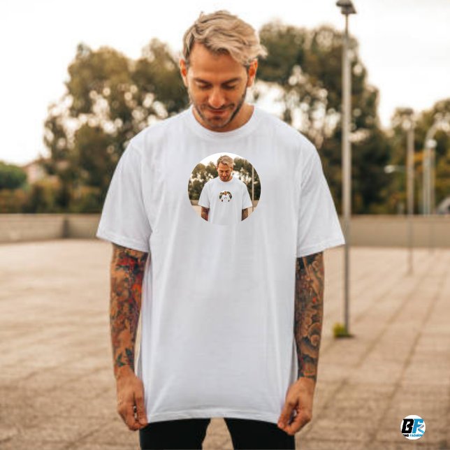 Photo In Photo Illustration Unique Style T-Shirt (Creator Uploaded)